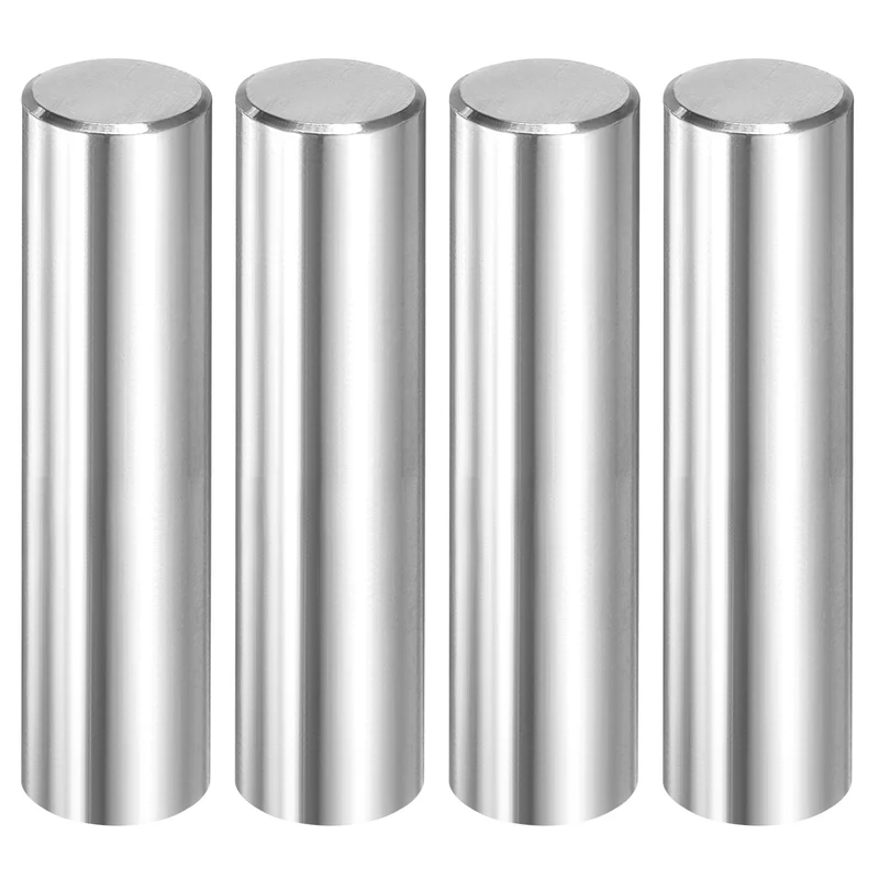 4 Pcs 12 mm x 50 mm Dowel Pins, 316L Stainless Steel Shelf Support Peg Pin