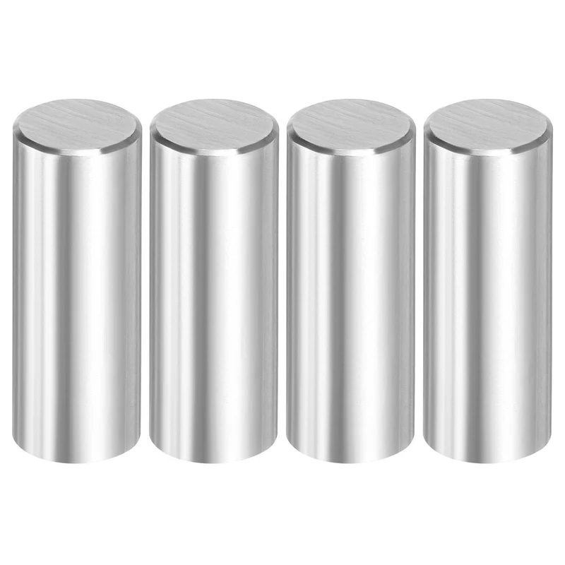 4 Pcs 12 mm x 40 mm Dowel Pins, 316L Stainless Steel Shelf Support Peg Pins