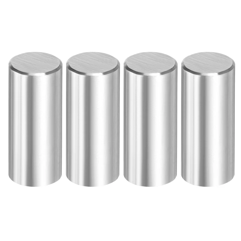 4 Pcs 12 mm x 30 mm Dowel Pins, 316L Stainless Steel Shelf Support Peg Pin