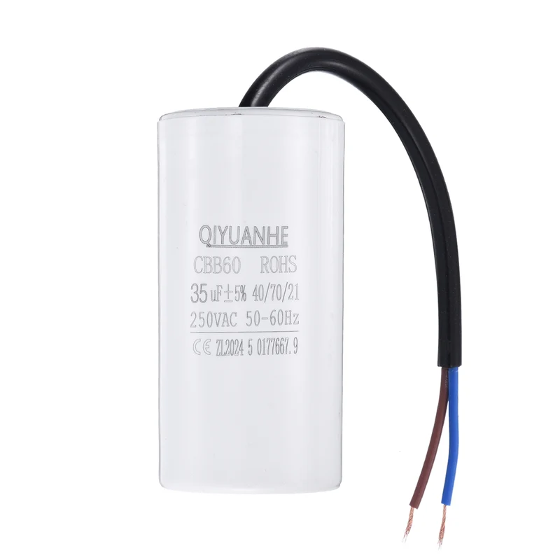 CBB60 35uf Running Capacitor 250VAC 50/60Hz 100x50mm