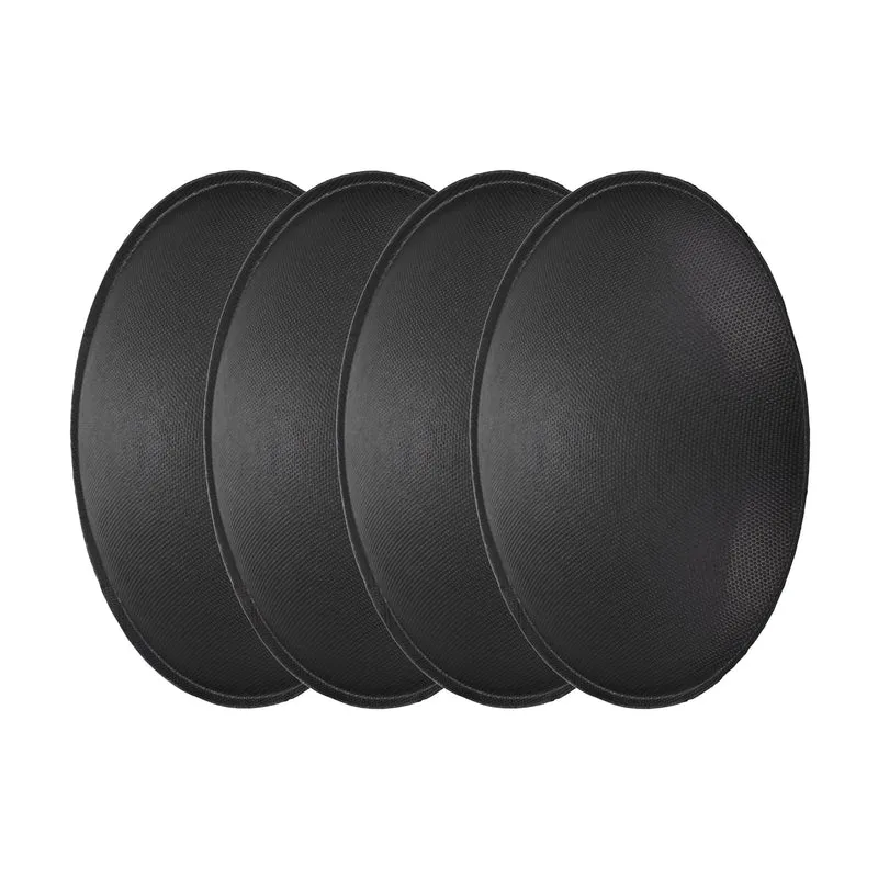 4pcs Speaker Dust Cap 150mm/5.91" OD Voice Coil Repair Replacement