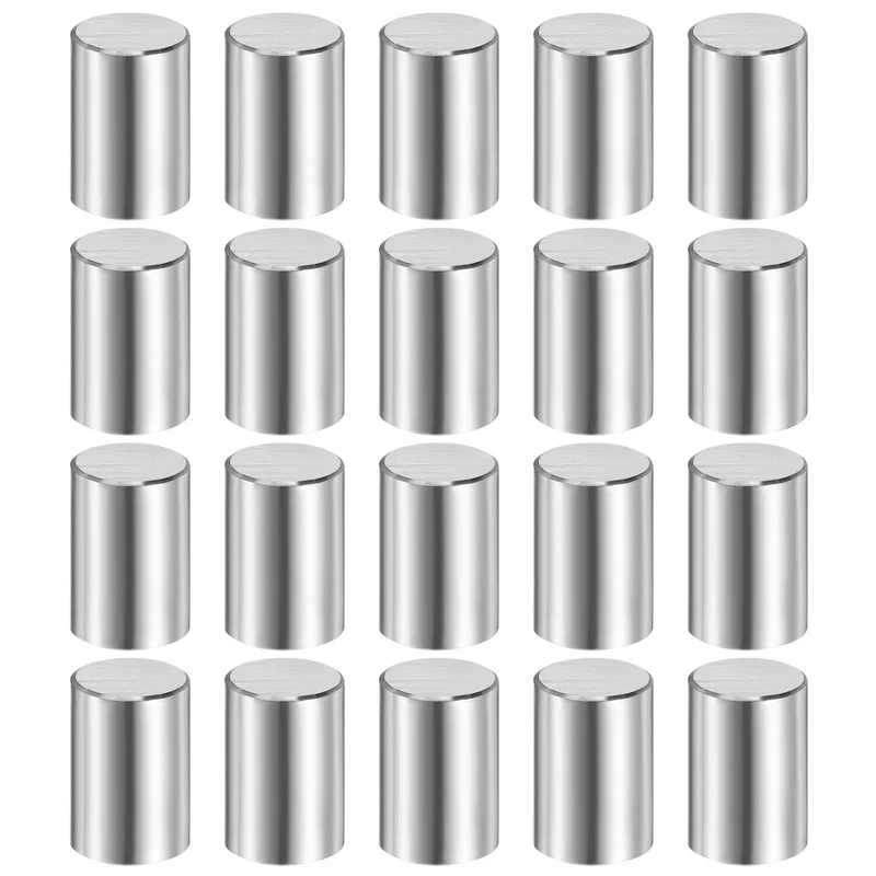 20 Pcs 10 mm x 15 mm Dowel Pins 316L Stainless Steel Shelf Support Peg Pin
