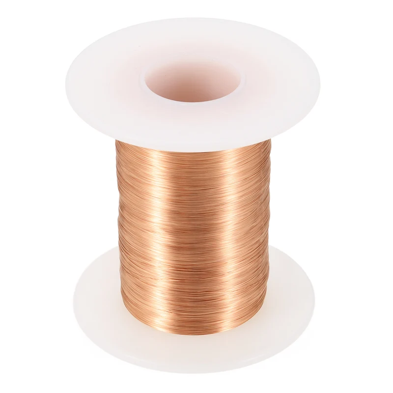 38 AWG Magnet Wire, 38 Gauge 4 oz Enameled Copper Wire, 155C(311F), Copper Color
