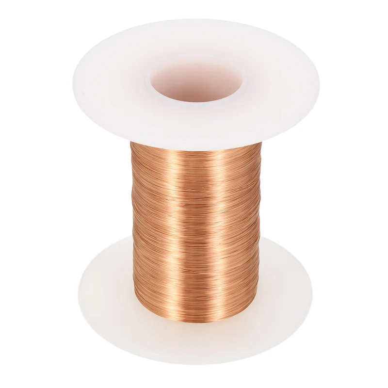 38 AWG Magnet Wire, 38 Gauge 2 oz Enameled Copper Wire, 155C(311F), Copper Color