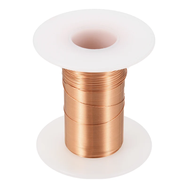 34 AWG Magnet Wire, 34 Gauge 2 oz Enameled Copper Wire, 155C(311F), Copper Color