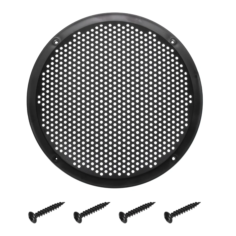 8 Inch Speaker Grill Cover Subwoofer Protector Dust Cover Black