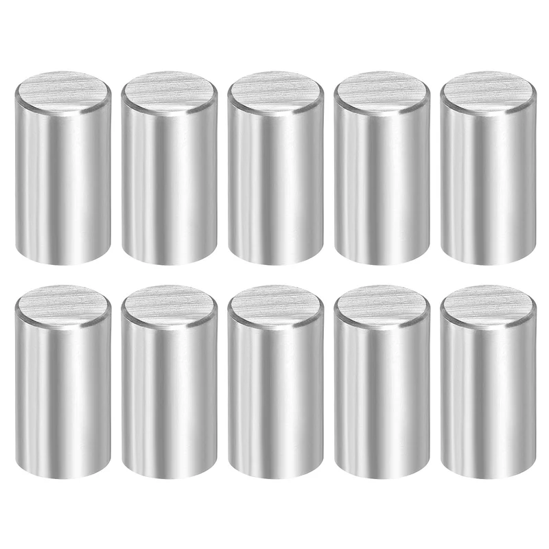 10 Pcs 12 mm x 18 mm Dowel Pins, 316L Stainless Steel Shelf Support Peg Pin