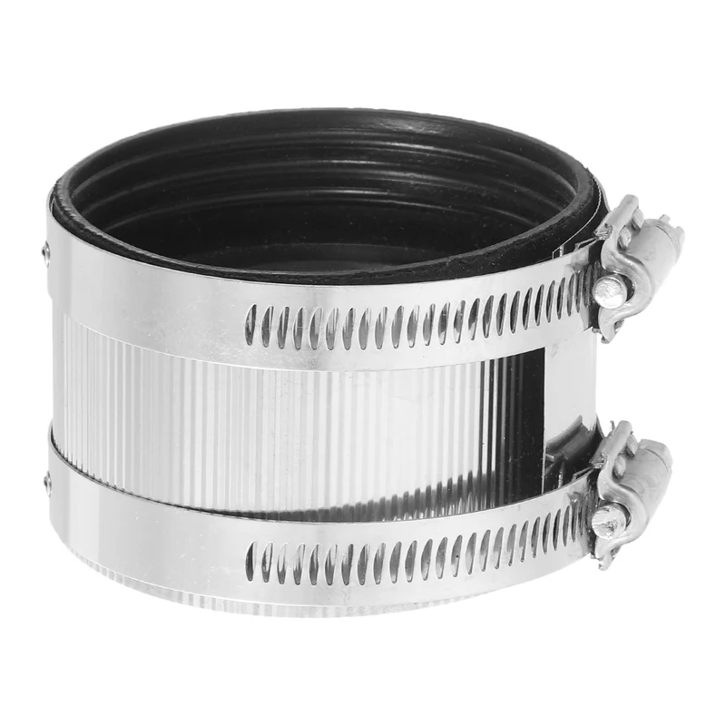 Hose Clamp, 72-81mm Stainless Steel Pipe Connector for PVC and Metal Pipes