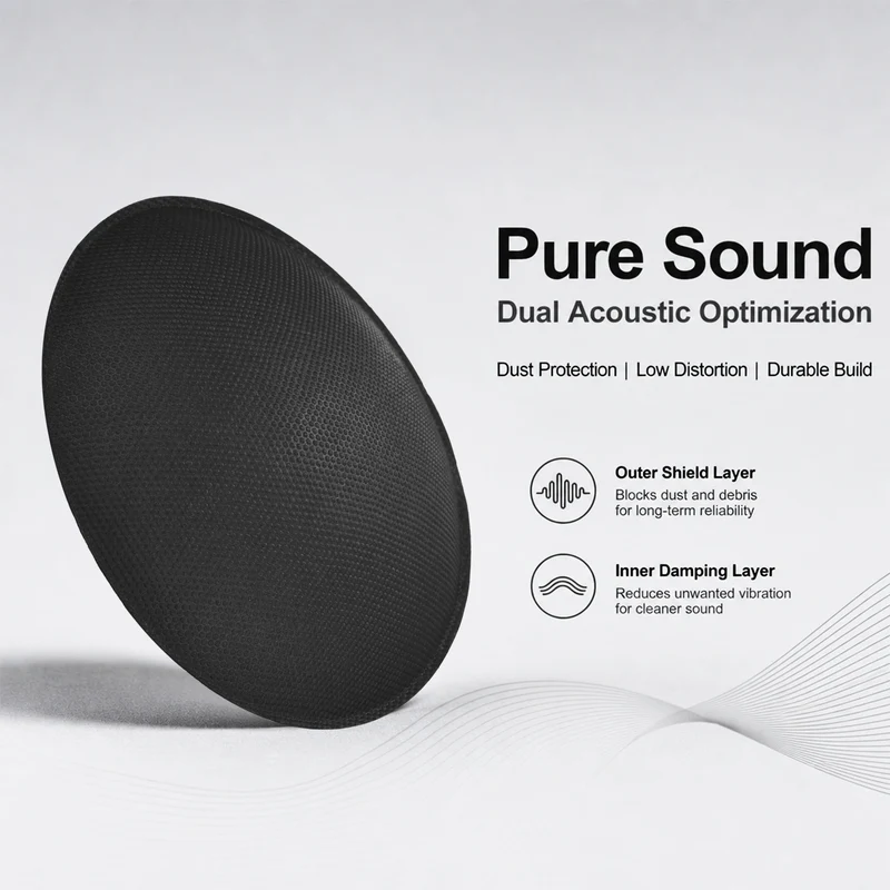 2pcs Speaker Dust Cap 105mm/4.13" OD Voice Coil Repair Replacement