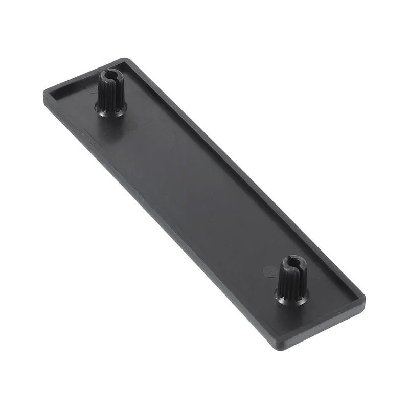 10Pcs Extruded End Cap Nylon 20x80mm 2080 Series European Black