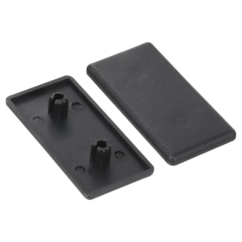 20Pcs Extruded End Cap Nylon 30x60mm 3060 Series European, Black
