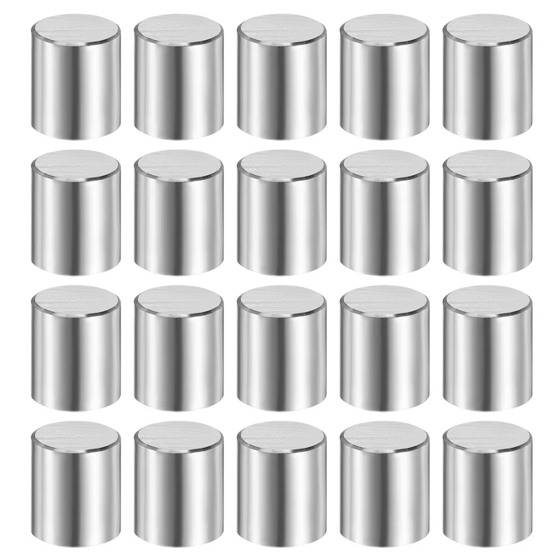20Pcs 10 mm x 12 mm Dowel Pins 316L Stainless Steel Shelf Support Peg Pin