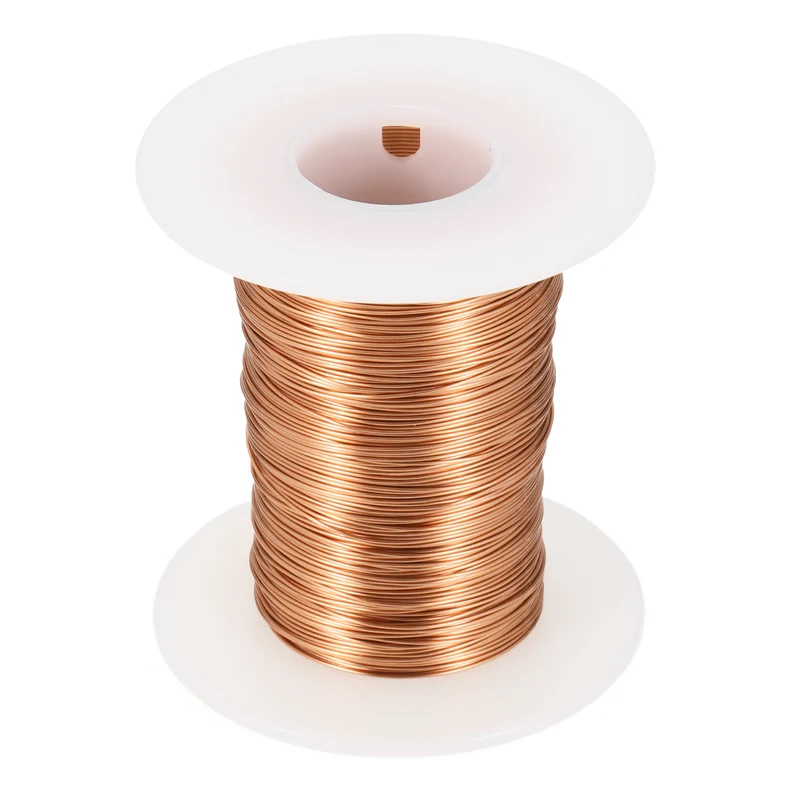 26 AWG Magnet Wire, 26 Gauge 4 oz Enameled Copper Wire, 155C(311F), Copper Color