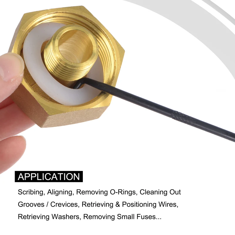 O-Ring Pick and Hook 2in1 Set Double Head Oil Seal Gasket Precision Screwdriver Puller Remover Tool