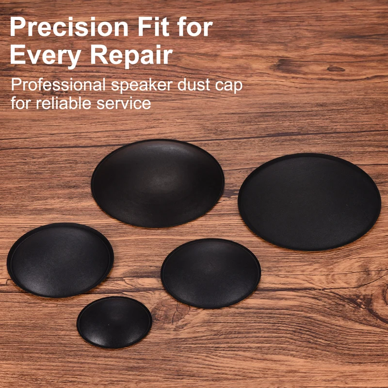 8pcs Speaker Dust Cap 64mm/2.52" OD Subwoofer Paper Cap