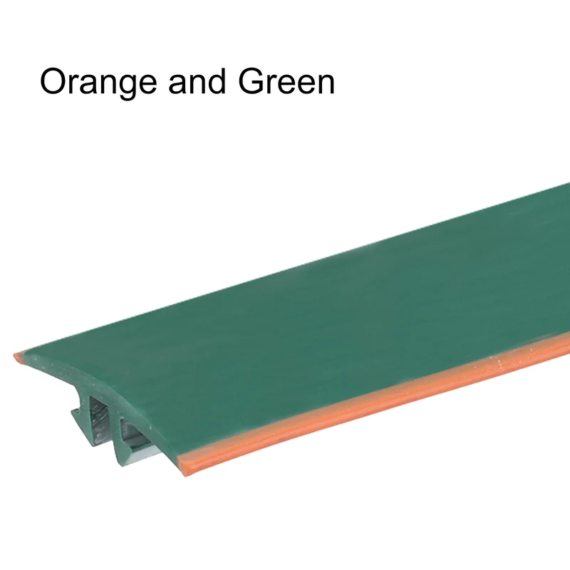 1Pcs 9.8Ft Seal Strip 30 Series European Standard Aluminum (Orange, Green)