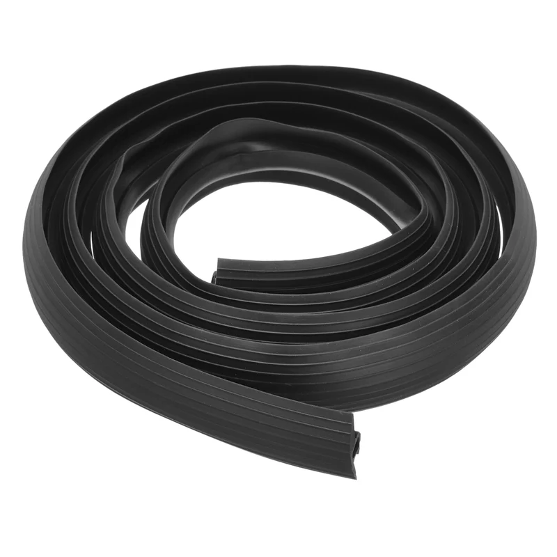 1Pc 2M Seal Strip 40 Series European Standard Aluminum Dustproof Black