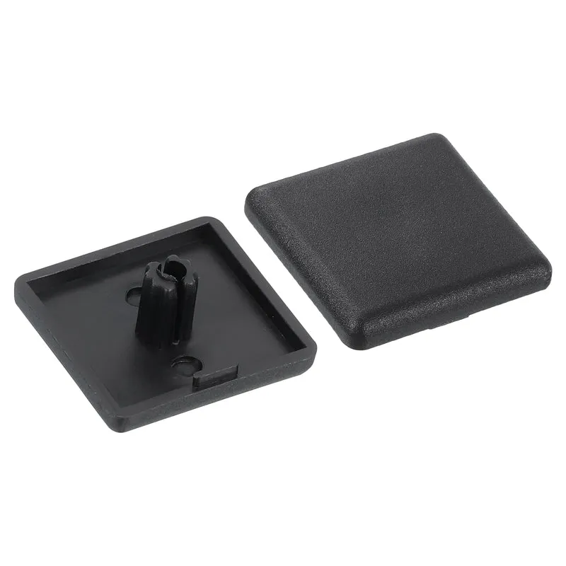 20Pcs Extruded End Cap Nylon 30x30mm 3030 Series European, Black