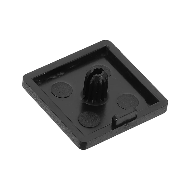 20Pcs Extruded End Cap Nylon 25x25mm 2525 Series European Black
