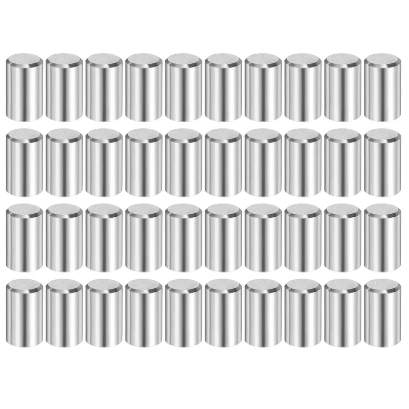 40 Pcs 8 mm x 14 mm Dowel Pins 316L Stainless Steel Shelf Support Peg Pin