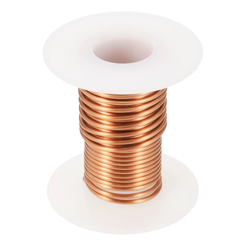 16 AWG Magnet Wire, 16 Gauge 2 oz Enameled Copper Wire, 155C(311F), Copper Color