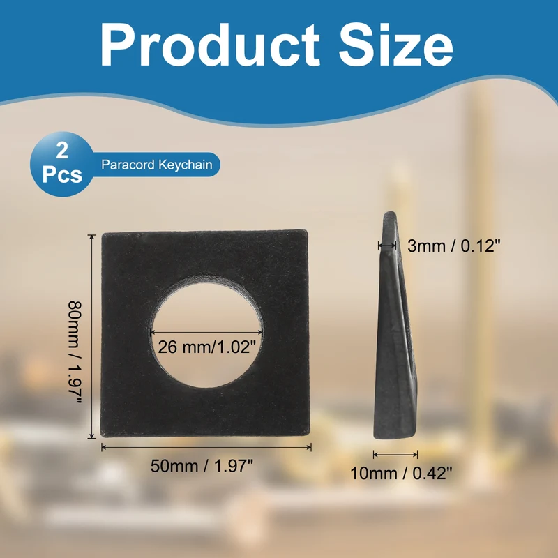 2 Pcs M24 Beveled Square Washers Thickness 3 to 10.6mm Wedge Washers Black