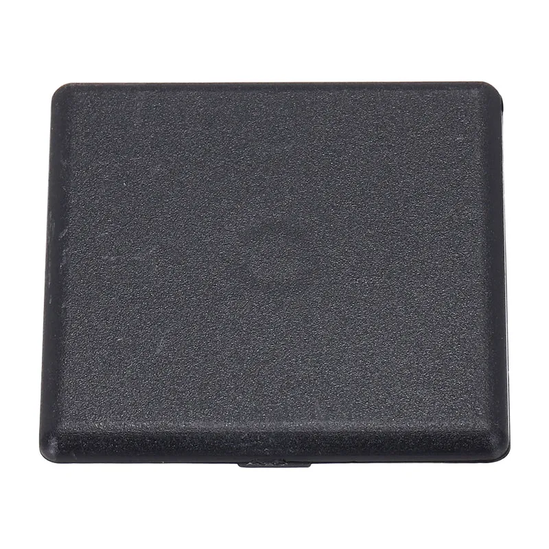 Standard Plastic Square Aluminum Extrusion End Caps Black 50x50mm 20pcs