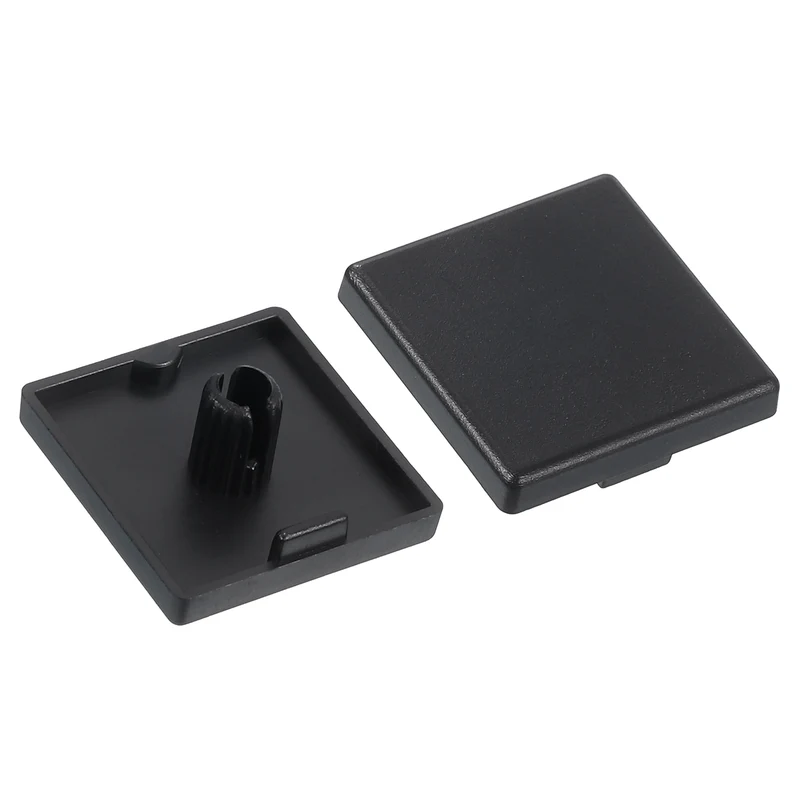 20Pcs Extruded End Cap Nylon 20x20mm 2020 Series European, Black