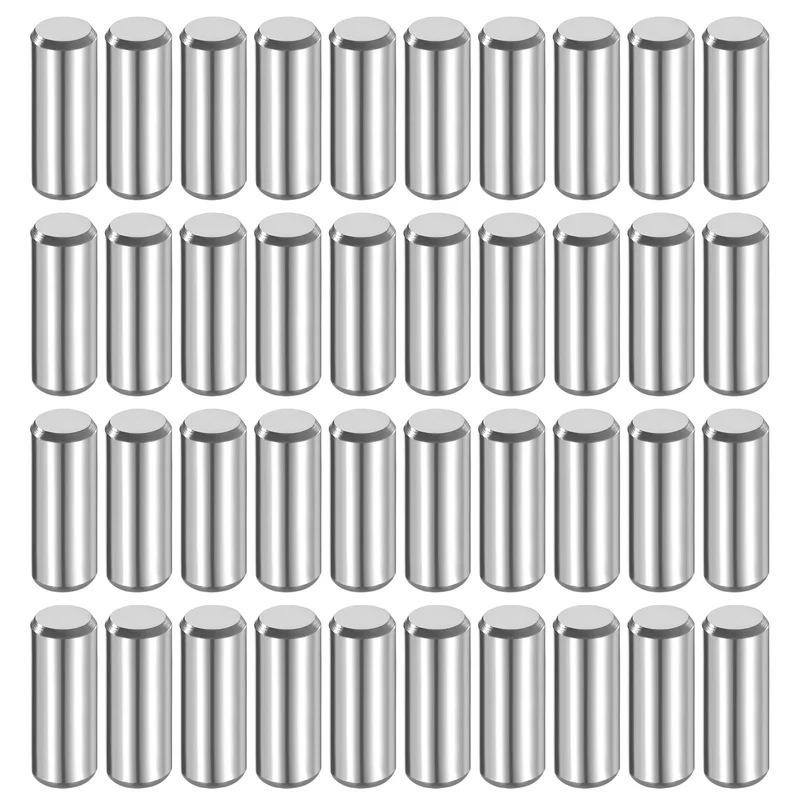 40 Pcs 6 mm x 16 mm Dowel Pins 316L Stainless Steel Shelf Support Peg Pin