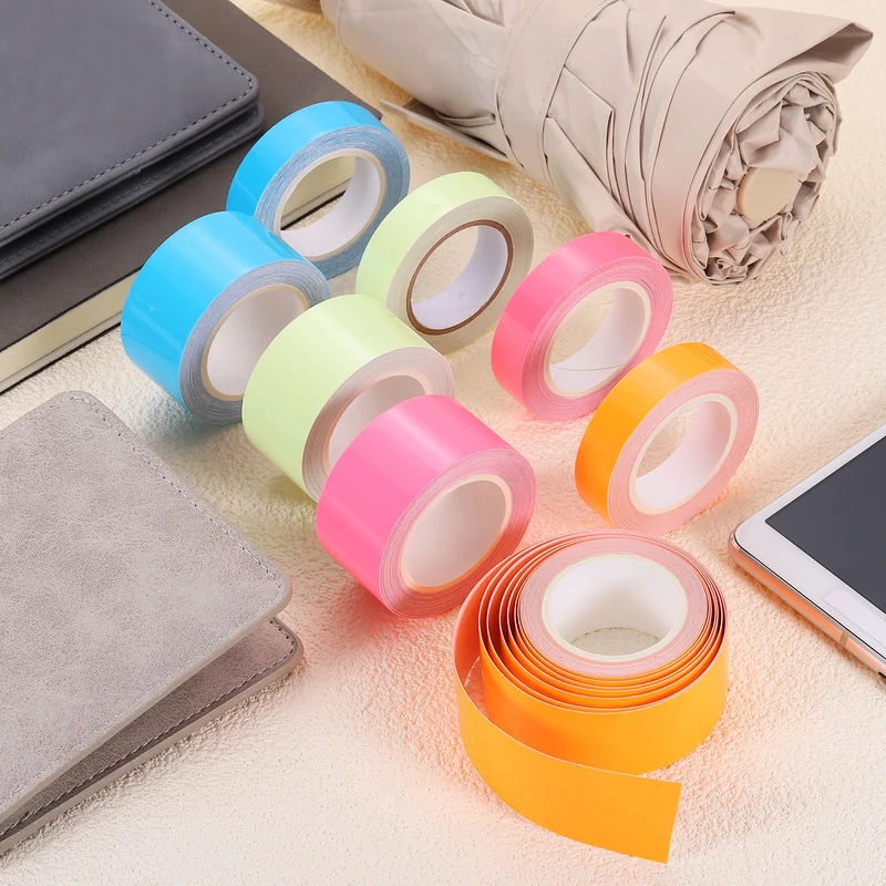 2 Rolls Glow in the Dark Tape 10ft x 1" Bright Sticker Tape, Blue