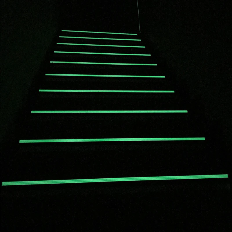 2 Rolls Glow in the Dark Tape 10ft x 1" Bright Sticker Tape, Blue