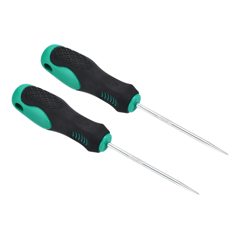 O-Ring Straight Pick 180mm, 2 Pcs Oil Seal Gasket Remover Removal Tool, Blue