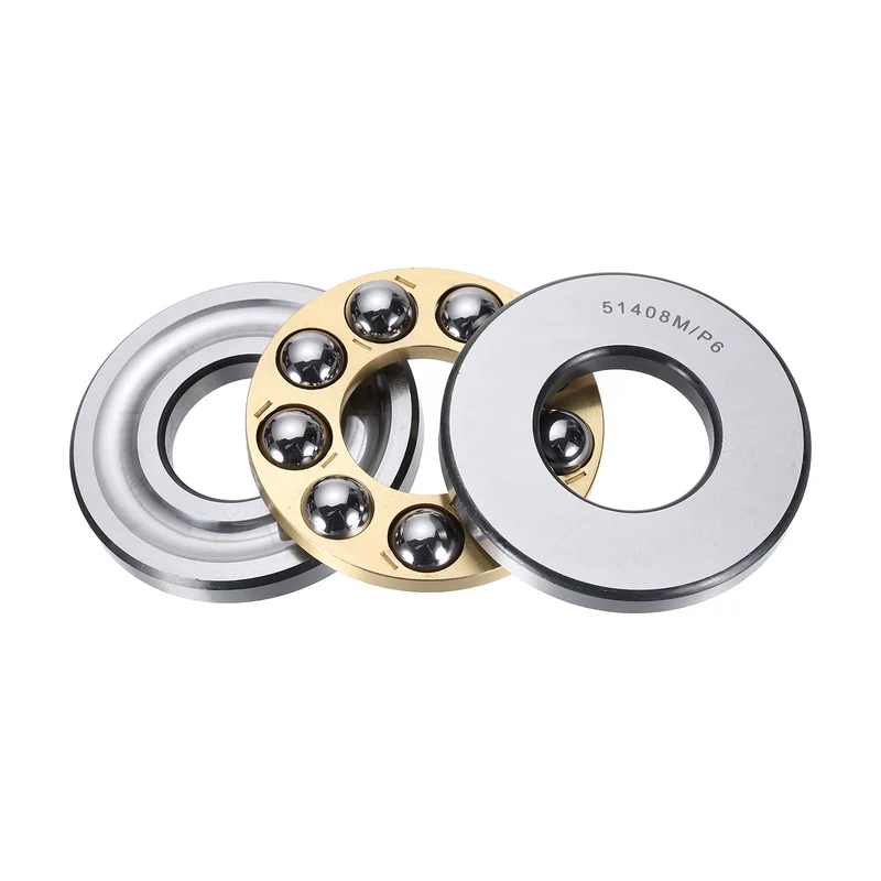 51408M Thrust Ball Bearing, Flat Axial Ball Bearings 39 x 90 x 36.5mm ABEC3