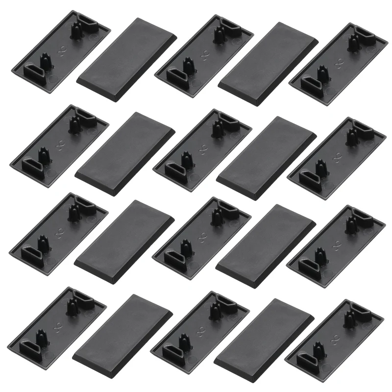 20Pcs 2040 slot 4.2mm Hole Dia EU Standard Aluminum Profile End Cap 20x40mm