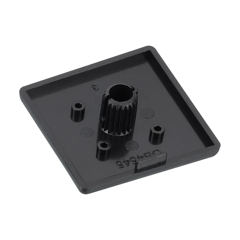 6Pcs Extruded End Cap Nylon 45x45mm 4545 Series European Black