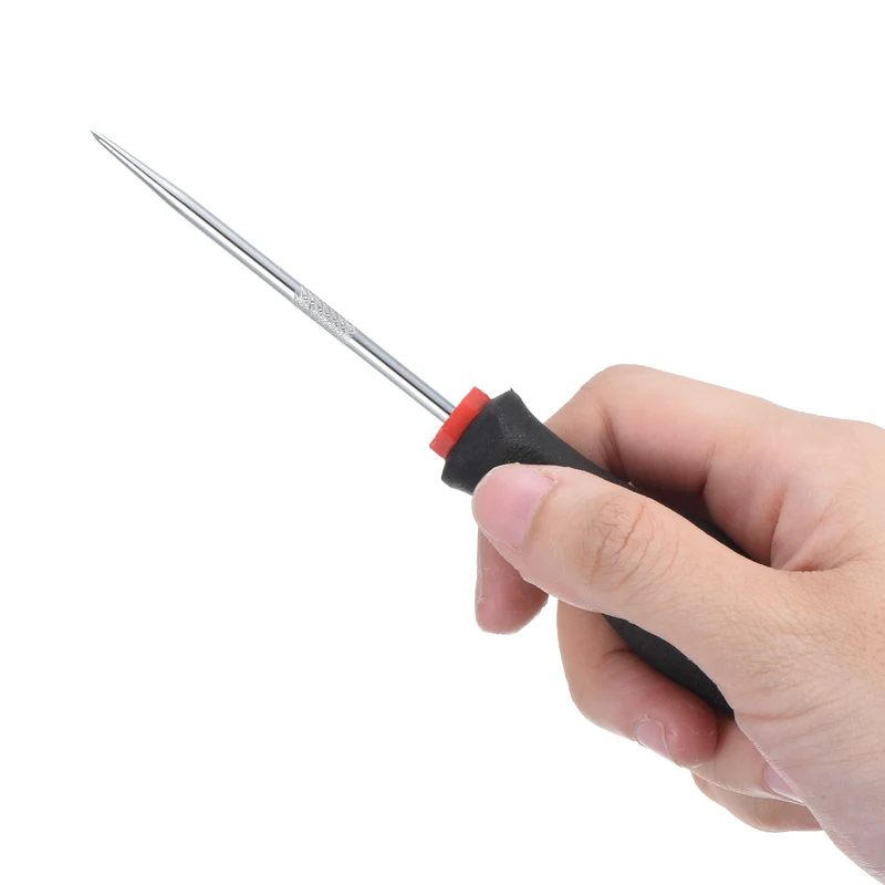 O-Ring Straight Pick 150mm, Oil Seal Gasket Precision Screwdriver Puller Remover Removal Tool, Red