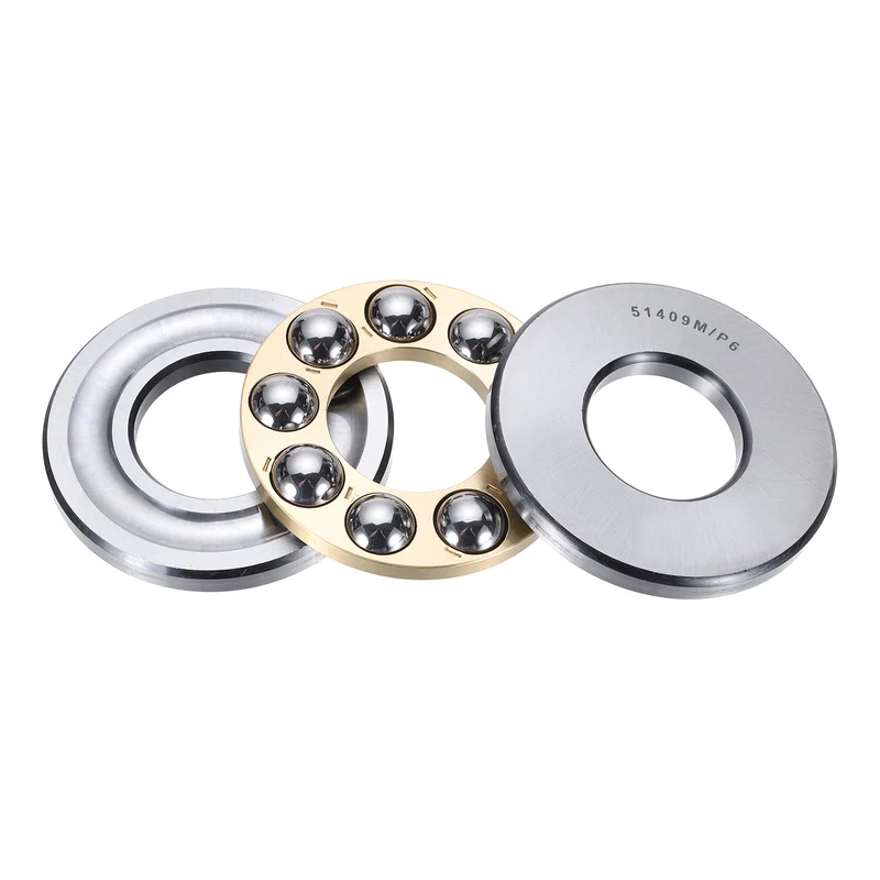 51409M Thrust Ball Bearing, Flat Axial Ball Bearings 44.5 x 100 x 39mm ABEC3