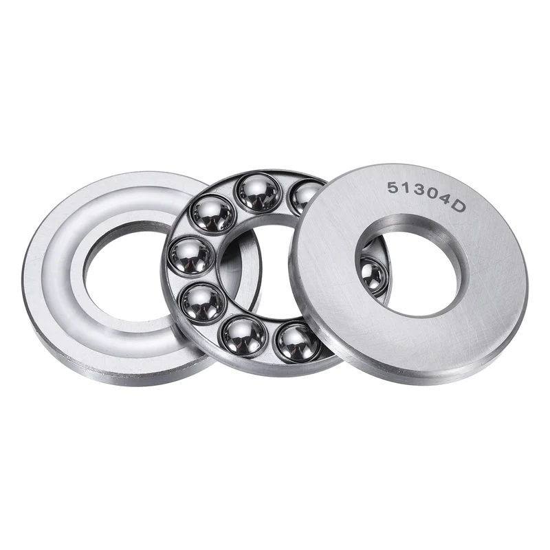 51304D Thrust Ball Bearing, Axial Ball Bearing 20x47x18mm