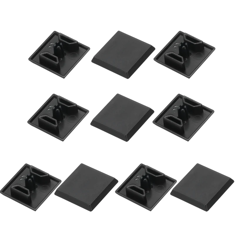 10 x 2020 slot 4.2mm Dia EU Standard Aluminum Profile End Cap 20x20mm