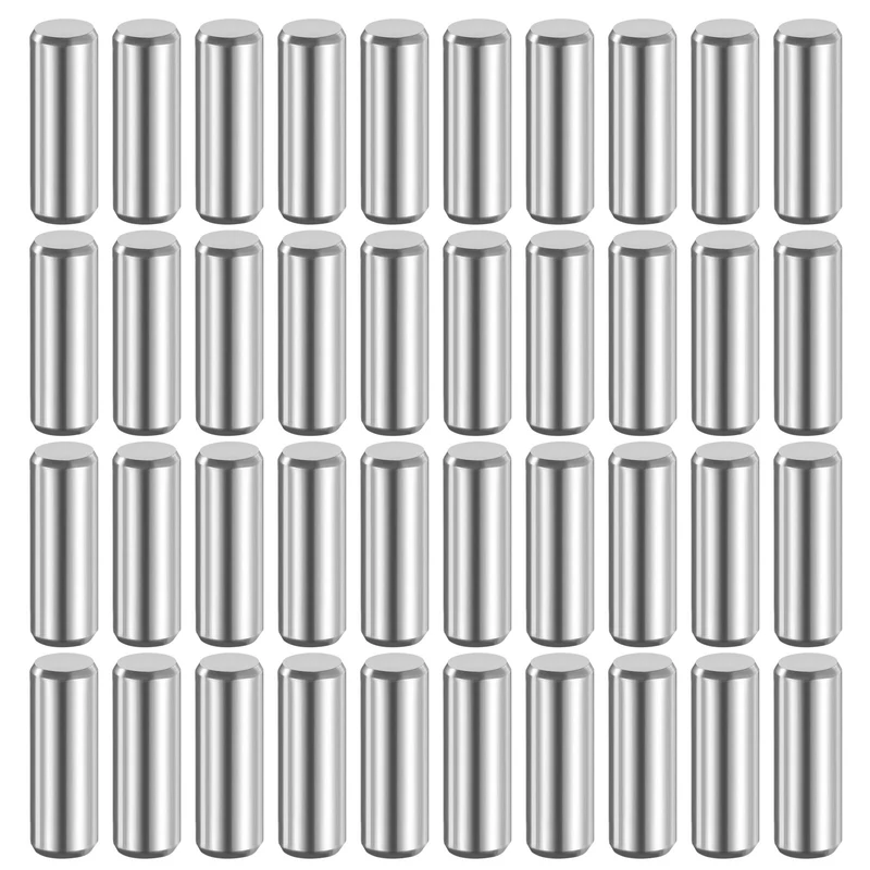 40 Pcs 5 mm x 14 mm Dowel Pins 316L Stainless Steel Shelf Support Peg Pin