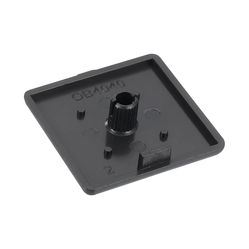 14Pcs Extruded End Cap Nylon 40x40mm 4040 Series European Black
