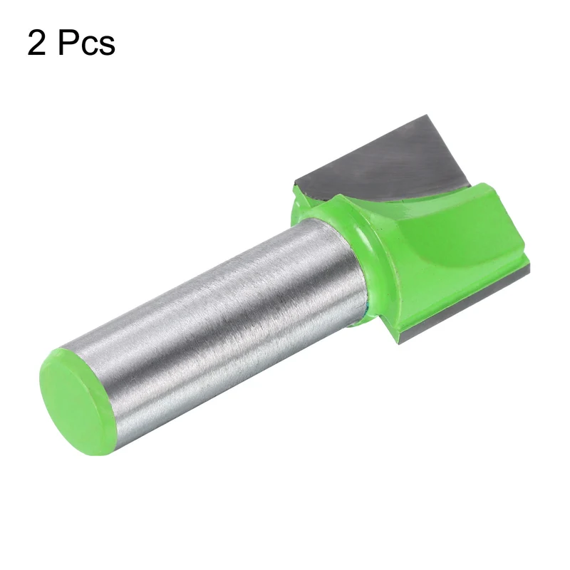 2pcs Bottom Cleaning Router Bits 1/2" Shank 7/8" x 25/32" Cut Carbide Tipped