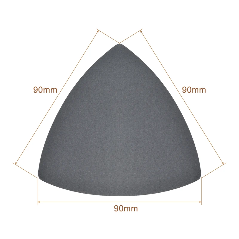Triangle Sandpapers 1200/1500/2000 Grit 3-1/2" Hook and Loop Sanding Pads 30pcs