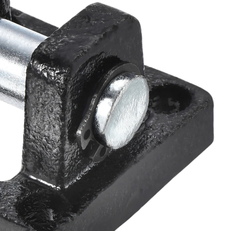 Pneumatic Air Cylinder Rod Pivot Clevis 3 Pack Mounting Bracket Rear Mount Part, Black