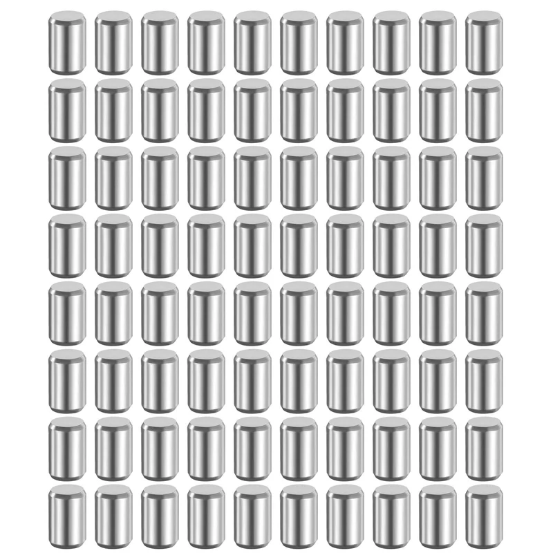 80 Pcs 5 mm x 8 mm Dowel Pins 316L Stainless Steel Shelf Support Peg Pin