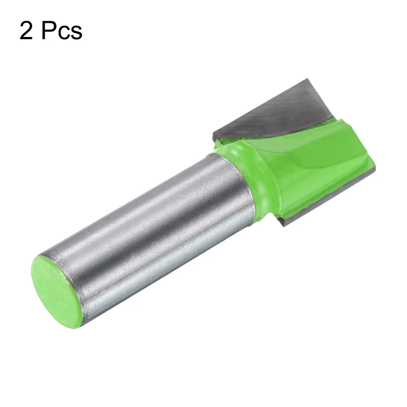 2pcs Bottom Cleaning Router Bits 1/2" Shank 3/4" x 25/32" Cut Carbide Tipped