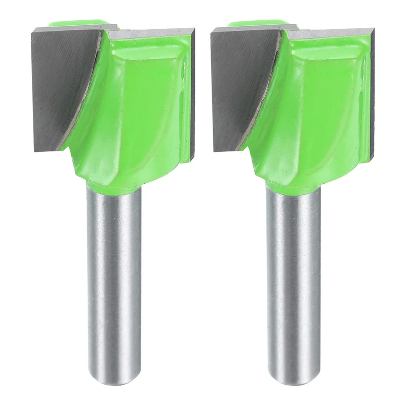 2pcs Bottom Cleaning Router Bits 1/4" Shank 23/32" x 5/8" Cut Carbide Tipped