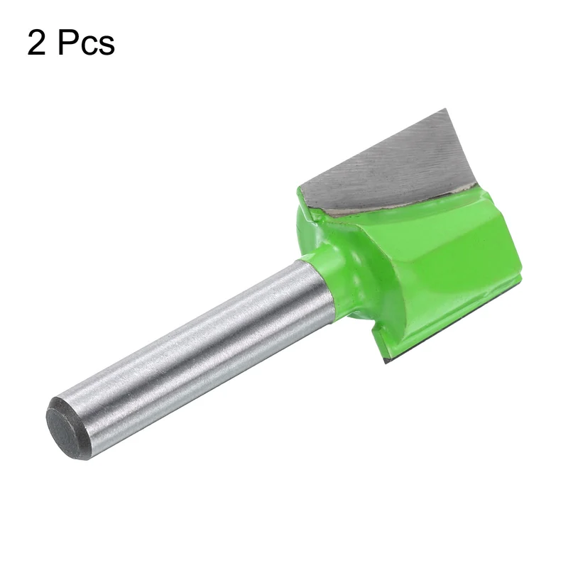 2pcs Bottom Cleaning Router Bits 1/4" Shank 23/32" x 5/8" Cut Carbide Tipped