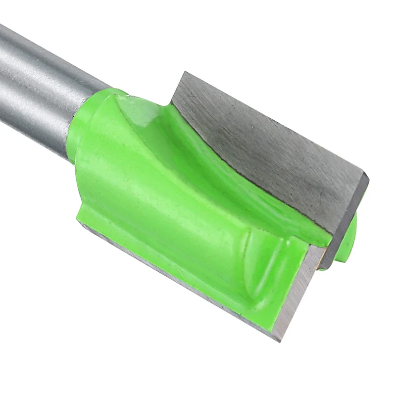 2pcs Bottom Cleaning Router Bits 1/4" Shank 1/2" x 25/32" Cut Carbide Tipped