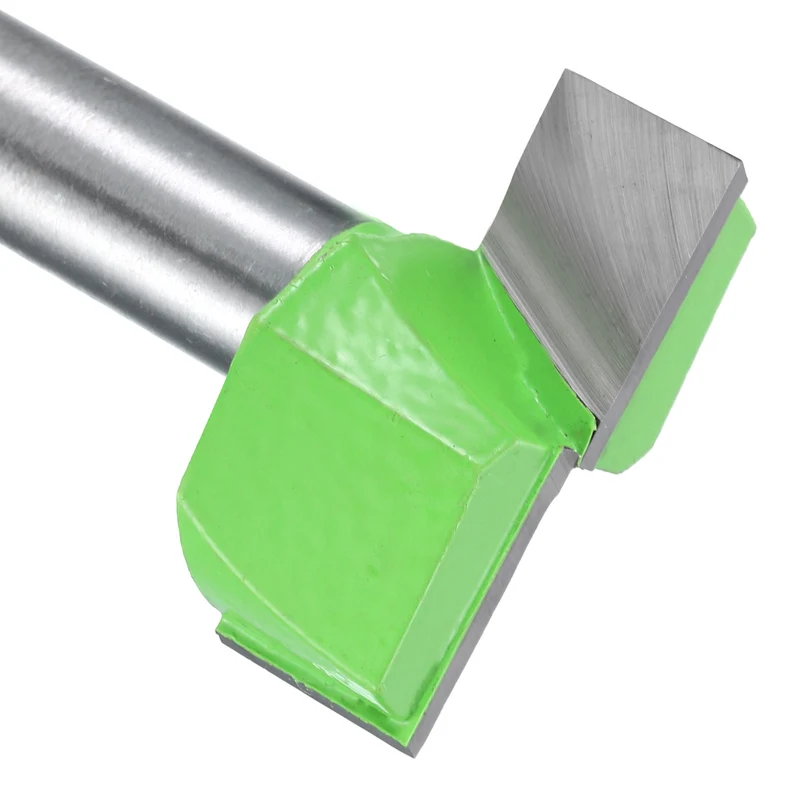 Bottom Cleaning Router Bit 1/2" Shank 1-9/16" x 9/16" Cut Carbide Tipped